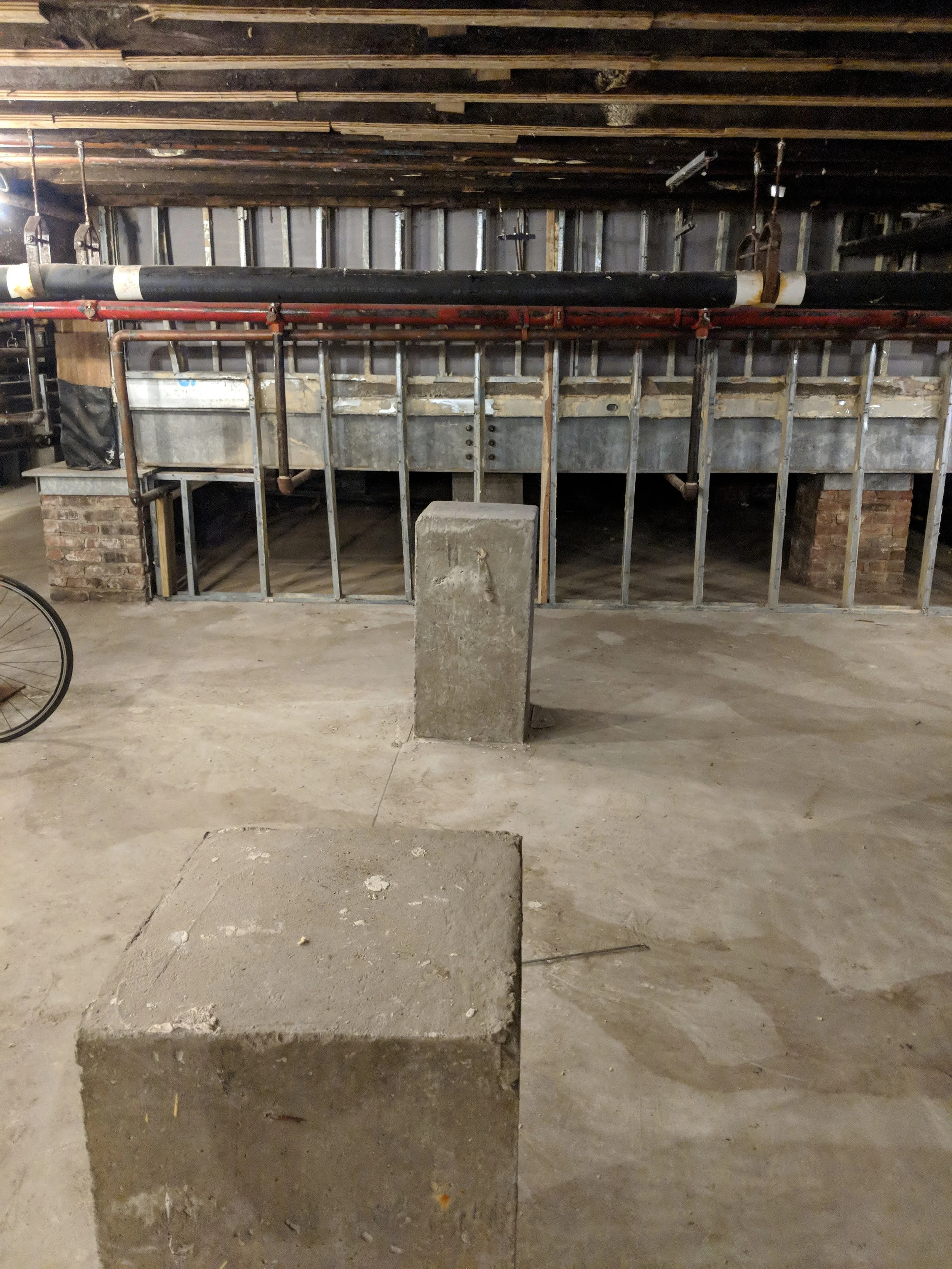 Plumbing — copper risers